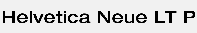 Helvetica Neue LT Pro 63 Medium Extended
